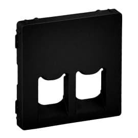 Розетки компьютерные (RJ-45) двойные Legrand Valena Life (Антрацит)