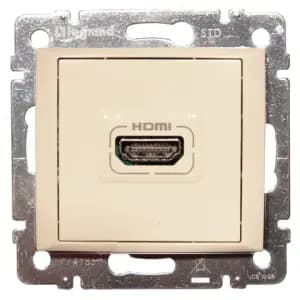 Розетка HDMI Legrand Valena (слоновая кость)