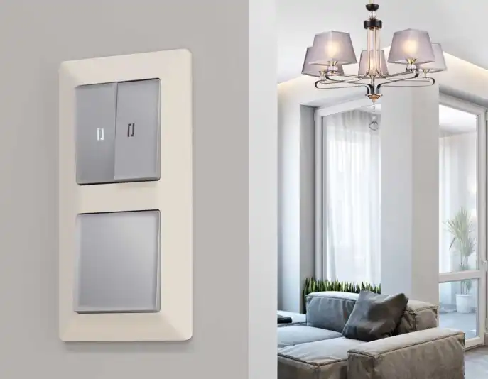 Розетки и выключатели Ambrella Alfa Line - #1