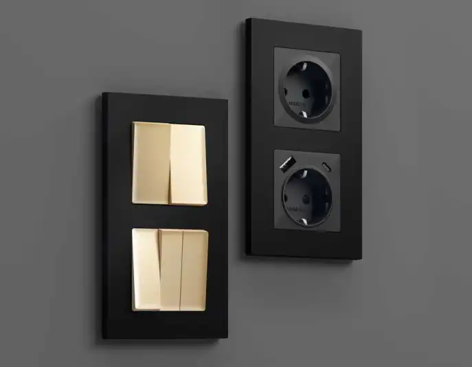 Розетки и выключатели Ambrella Alfa Qubi - #1