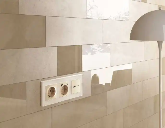 Розетки и выключатели Ambrella Alfa Arctic - #2