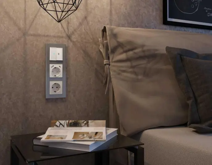 Розетки и выключатели Ambrella Alfa Platos - #2