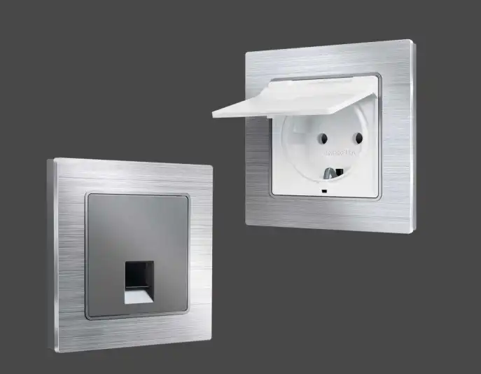 Розетки и выключатели Ambrella Alfa Platos - #2