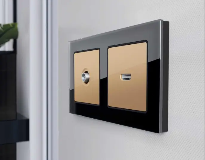 Розетки и выключатели Ambrella Alfa Platos - #2