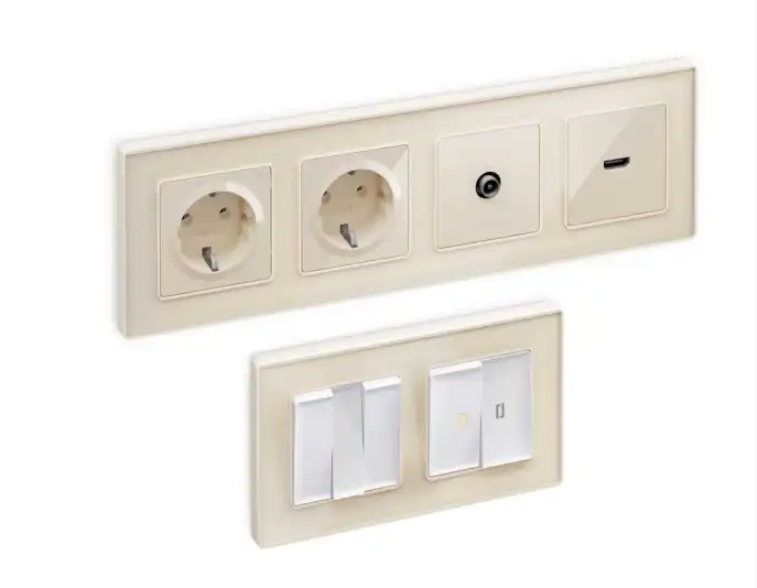 Розетки и выключатели Ambrella Alfa Arctic - #1