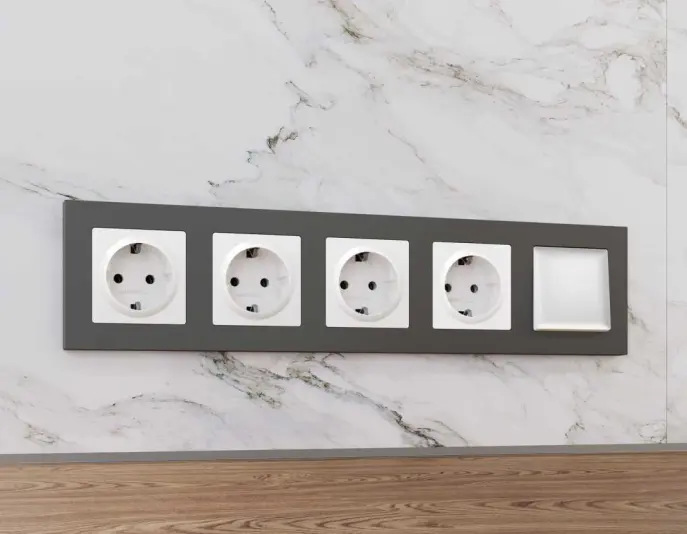 Розетки и выключатели Ambrella Alfa Techno - #1