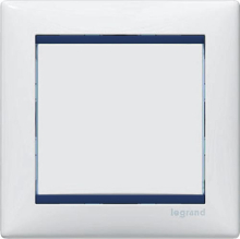 Рамки Legrand Valena белый/синий
