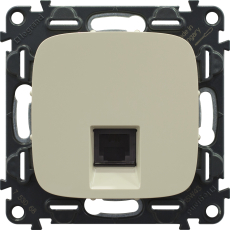 Розетка RJ45 Кат.6 UTP Valena Allure (слоновая кость) Розетка RJ45 Кат.6 UTP Valena Allure (слоновая кость)