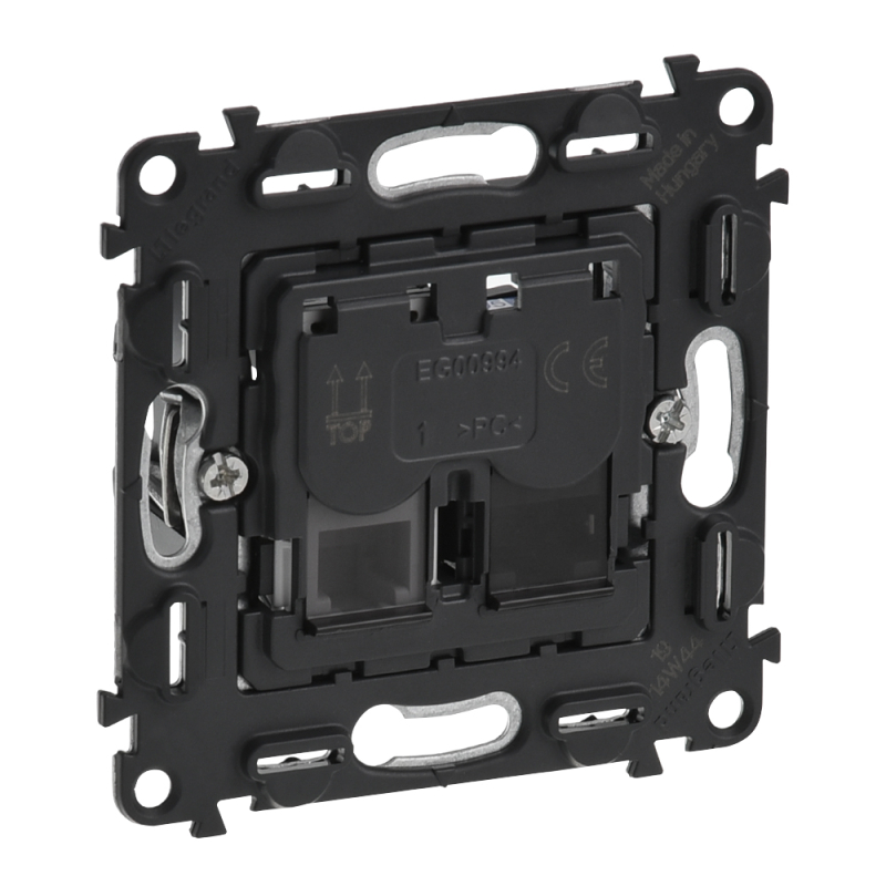 Valena IN'MATIC.Информационная розетка комбинированная RJ11/RJ45 Кат.6 UTP Valena IN'MATIC.Информационная розетка комбинированная RJ11/RJ45 Кат.6 UTP
